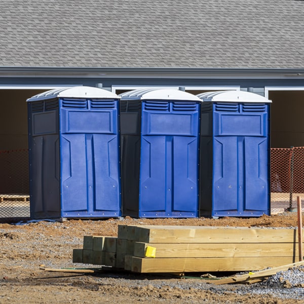 how do you ensure the portable restrooms are secure and safe from vandalism during an event in Roaring Gap NC